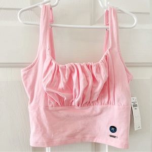 hollister cropped tank